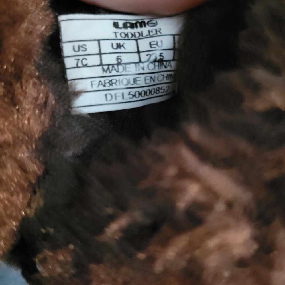 Lamo Apres Chocolate Tassel Kids Boot Size 7 - Picture 10 of 11